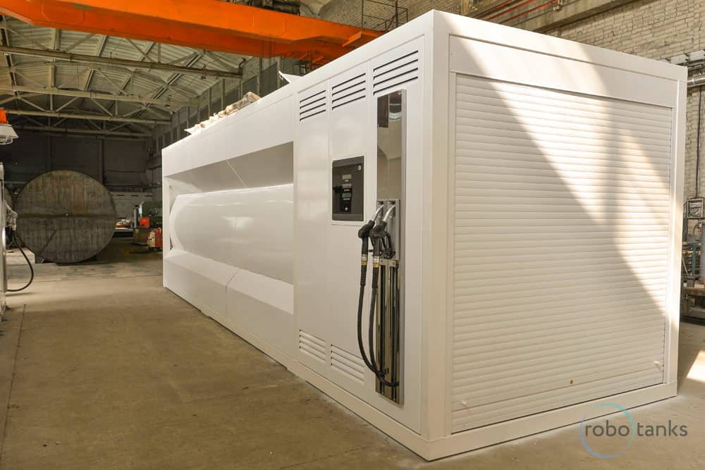 Container fuel gas station - Robotanks K6 - photo 3